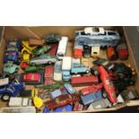 A box of mixed diecast, to include Corgi Toys N50 Sport Prince, Corgi Toys P1800 Chevrolet, Corgi