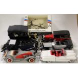 Various Franklin Mint models, to include 1953 Cadillac Eldorado, 1985 Dusenberg SSJ etc