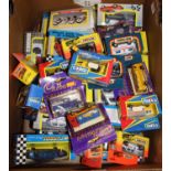 One box containing a quantity of mixed modern diecast, to include Matchbox, Corgi, Hot Wheels