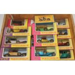 A quantity of Matchbox Models of Yesteryear to include Y11 1938 Lagonda drop-head coupe, etc
