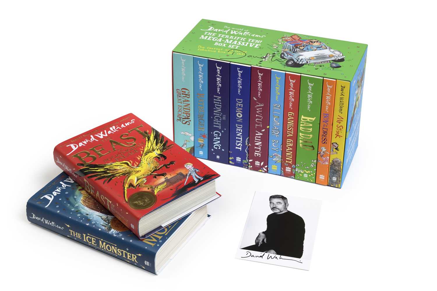 Signed David Walliams OBE Book Collection   Each book in this collection is signed by the critically