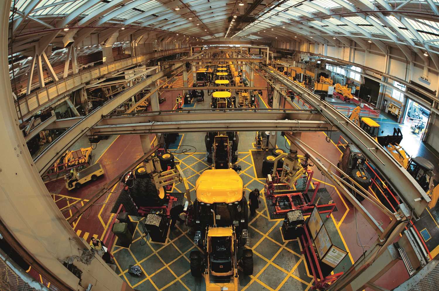 A VIP JCB Factory Tour for a Day with JCB’s Managing Director, with a Delicious Organic Lunch for
