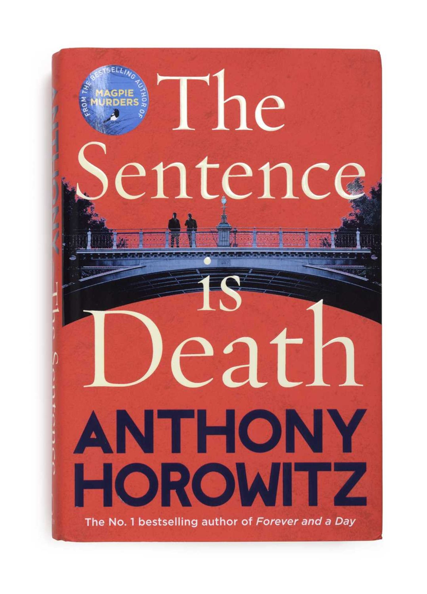 Signed Anthony Horowitz Bestselling Crime Novel The Sentence Is Death   New York Times-bestselling