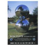Pink Floyd Interstellar Exhibition 2003 Mirror Balls Outdoor Display Poster One of two posters