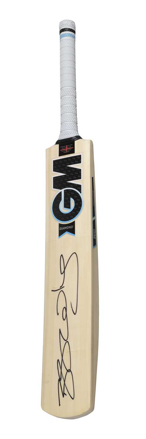 A Signed Ben Stokes Diamond Bat Made by Gunn and Moore (GM Cricket) Ben Stokes is one of the world’s - Image 2 of 4