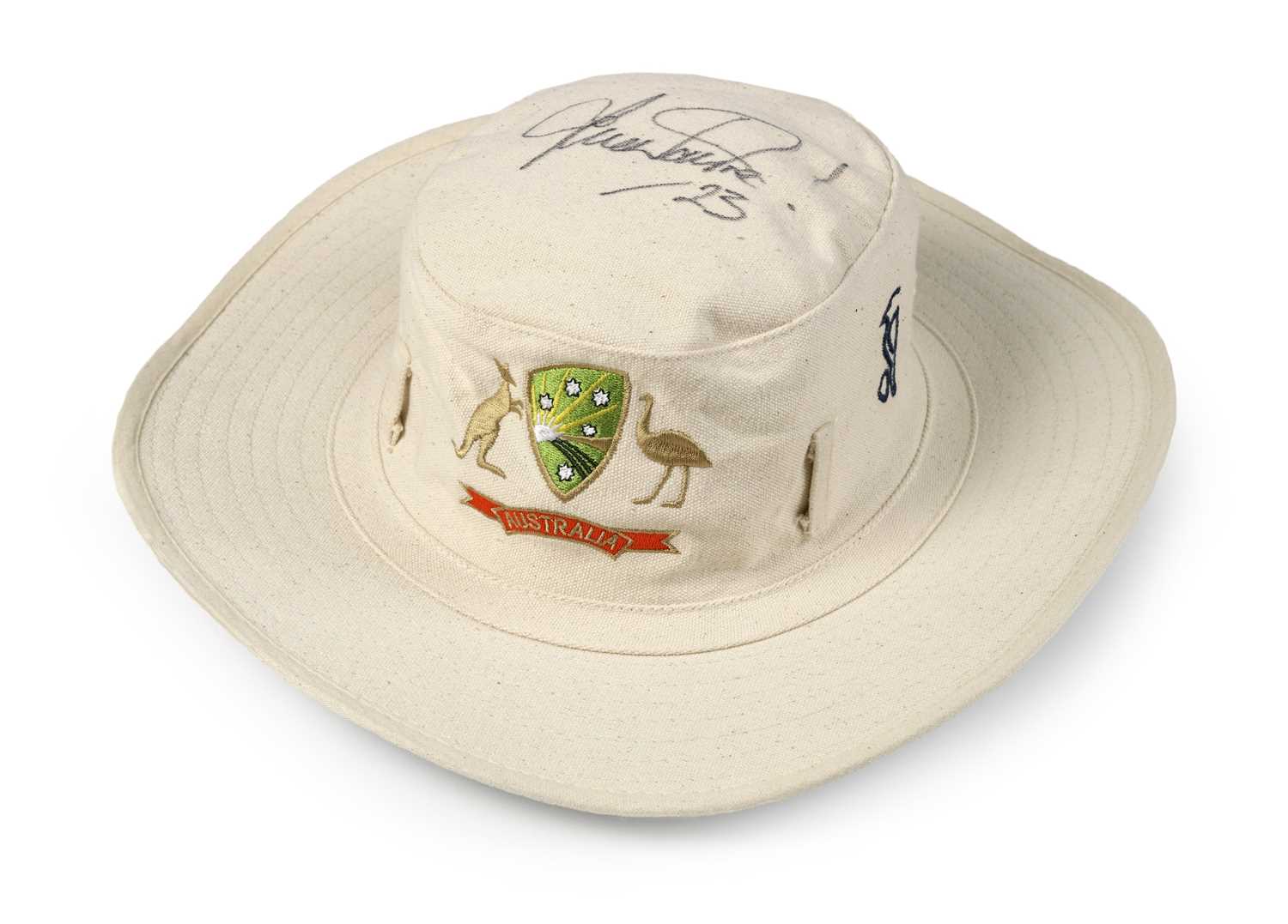 Shane Warne Iconic Australia Floppy White Cricket Hat Shane’s floppy white hat is an iconic piece of