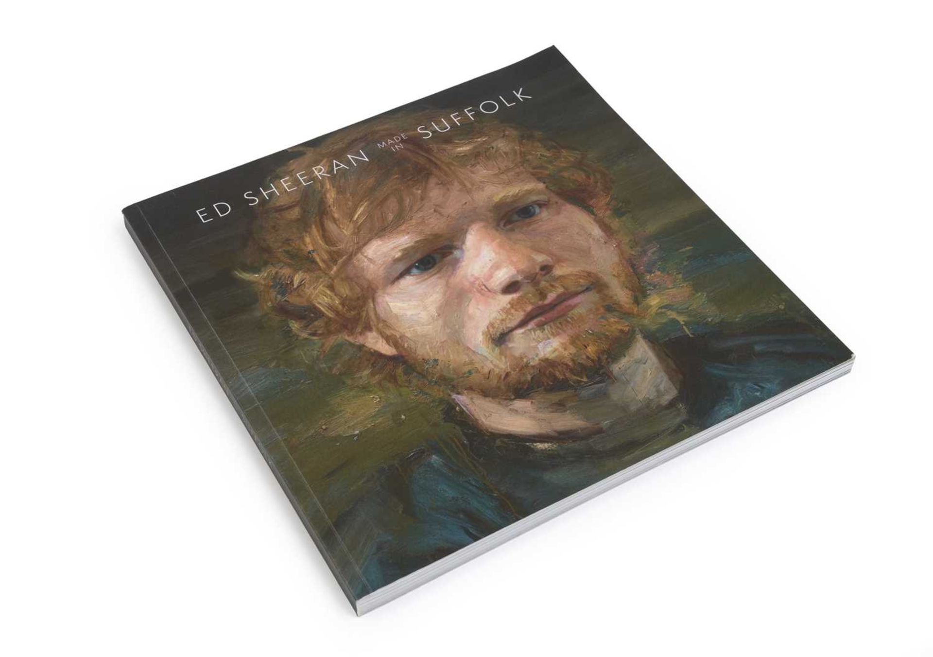 Signed Ed Sheeran: Made in Suffolk Exhibition Book 2019 This book was written by Ed Sheeran’s