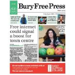 Double-Page Spread Advertisement in The Bury Free Press An opportunity to promote your business to