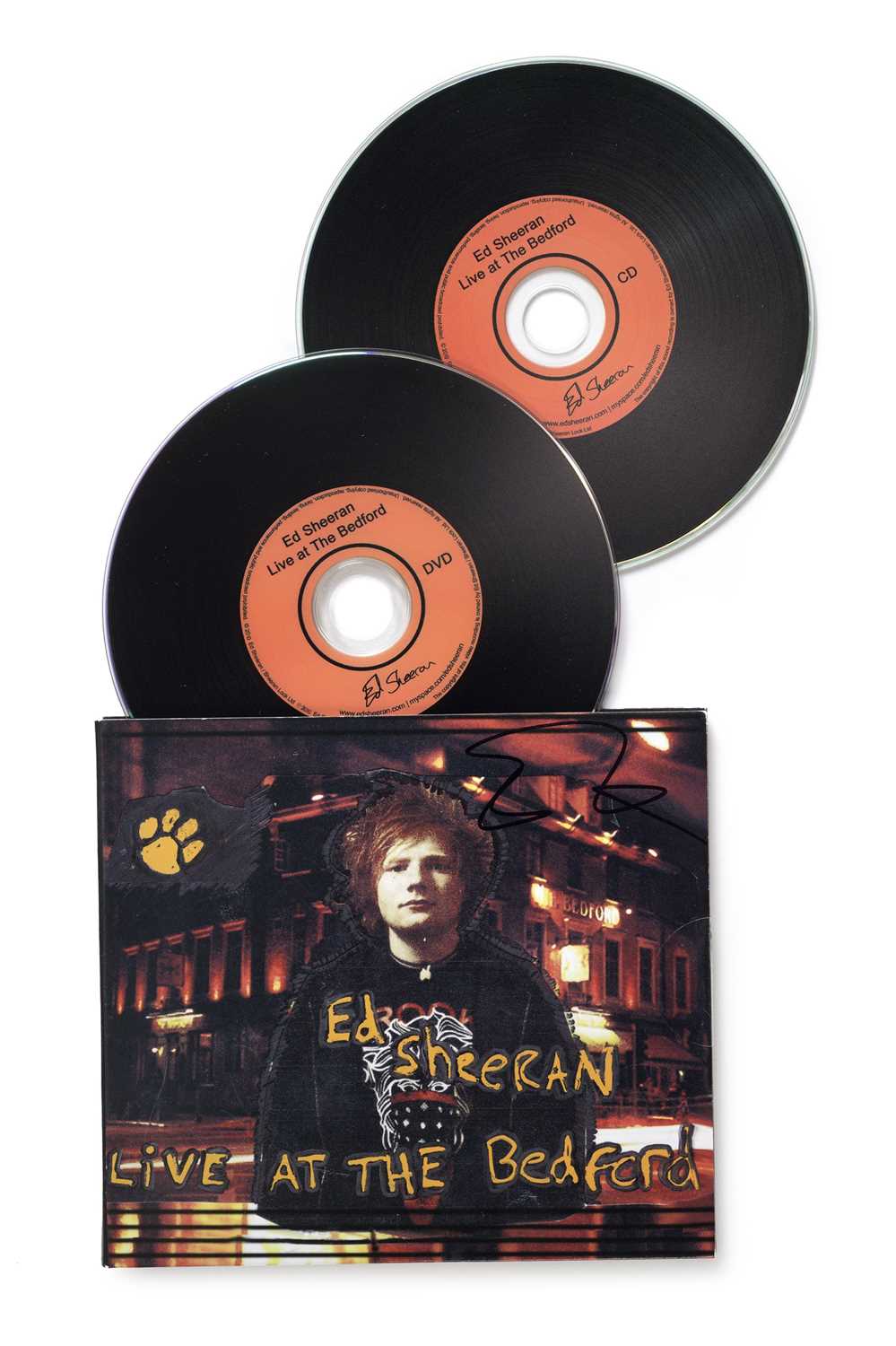 Signed Ed Sheeran Live at the Bedford CD & DVD 2010 A DVD and EP released independently by Ed