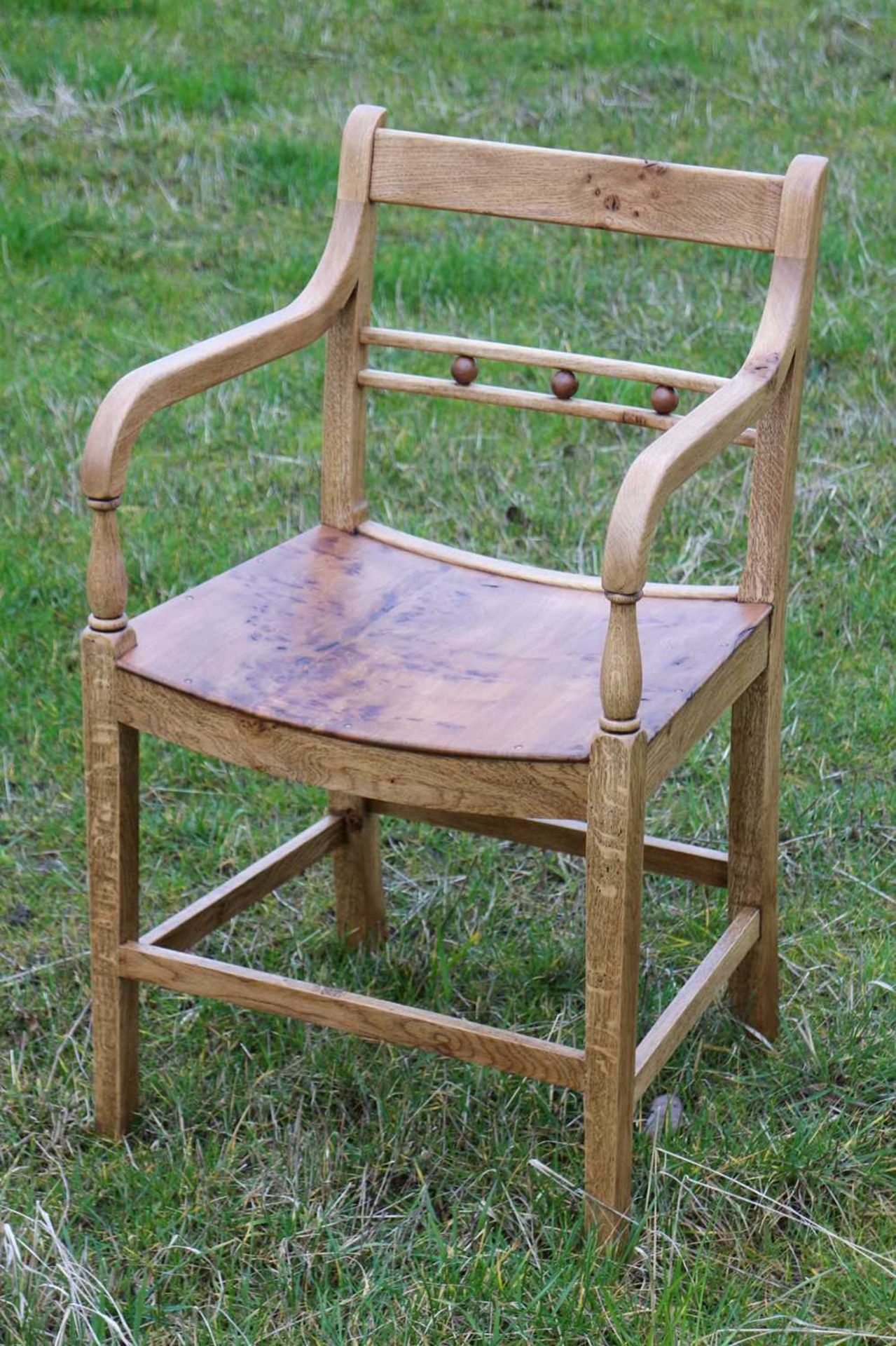 Otis Luxton Hand Crafted Suffolk Ball-Back Chair The ball-back chair is unique within traditional