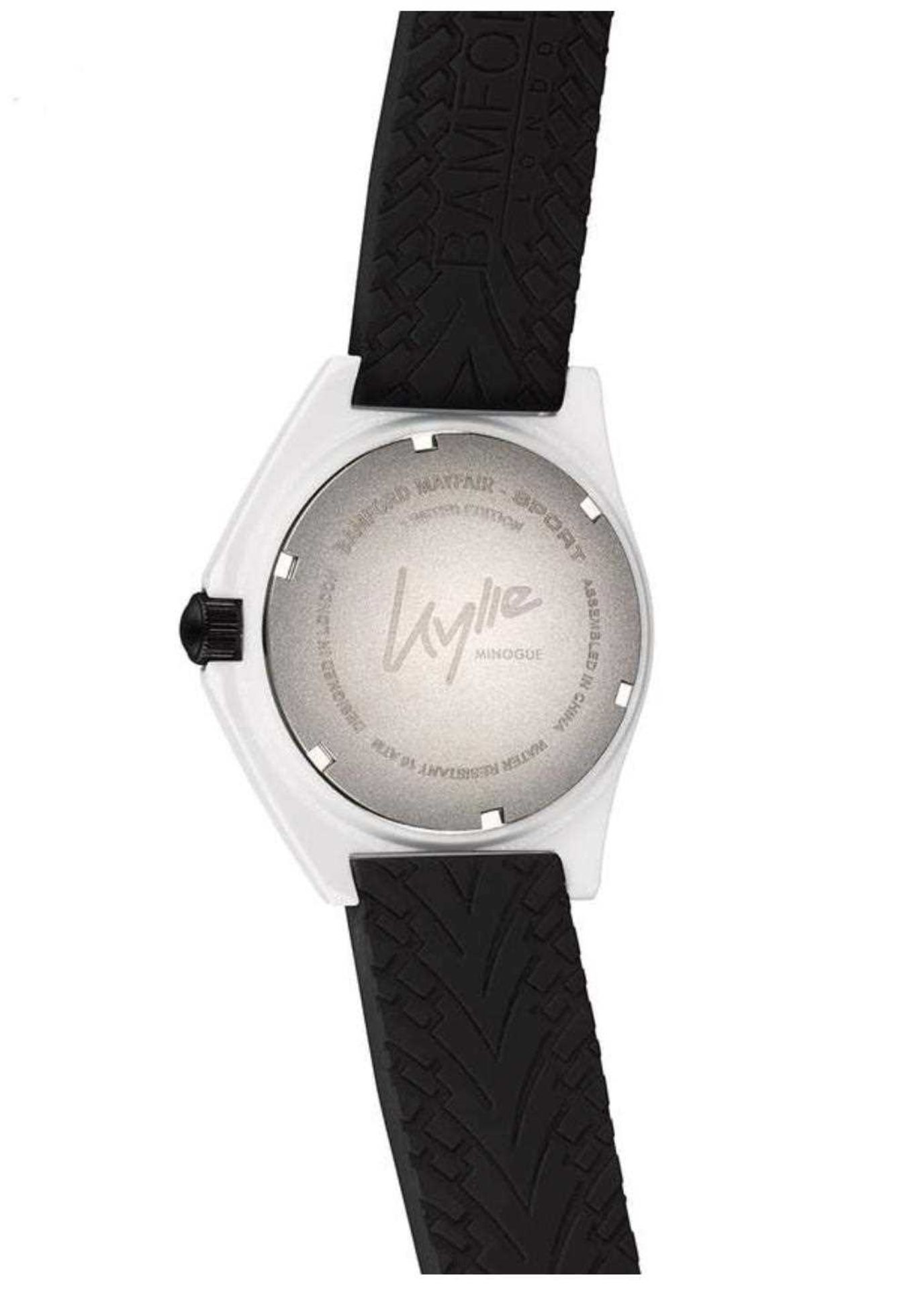 Limited Edition Kylie Minogue Bamford Quartz Watch with Personalised Signed Box and Lithograph Print - Image 2 of 4