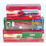 A Corgi Toys Hauliers of Renown 1/50 scale Road Transport diecast group, three boxed as issued