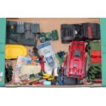 A collection of various loose Action Force vehicles and accessories to include Action figures,