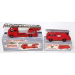 A Dinky Toys emergency services boxed diecast group to include a No. 956 turntable fire escape (