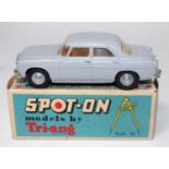 A Spot On Models by Triang No. 157 Rover 3L, comprising of light grey body with cream interior and