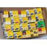 20 various boxed Vanguards 1/43 scale diecasts mixed examples to include a teal blue Morris
