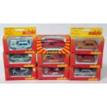 Nine various boxed as issued Solido 1/43 scale diecast to include a Porsche 936, a BMW 5.30 and a