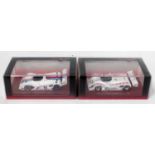 A Truescale Miniatures 1/43 scale resin and diecast Porsche racing car group to include a 1991