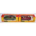 A Corgi Toys Whizz Wheels boxed diecast group, two examples to include a No. 306 Morris Marina,