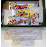 Ten various boxed Corgi Chipperfields Circus diecast vehicles and accessories, all appear as issued,