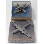 A Dinky Toys boxed aircraft diecast group to include a No. 63 Mayo Composite Aircraft, and a No. 62P