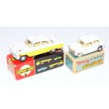 A Spot-On boxed diecast group to include a No. 100SL Ford Zodiac finished in white and yellow