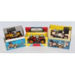 A Schuco Old Timer boxed tinplate and clockwork vehicle group to include a No. 1228 Opal 1909 Old