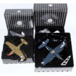 A Matchbox Platinum Edition Collectables boxed aircraft group, to include a Grumman Hellcat F6F-5