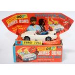 A Corgi Toys No.336 James Bond Toyota 2000 GT comprising of white body with black interior, Bond and