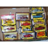 12 boxed mixed issue Corgi Vintage diecasts to include No. 261 Magnum PI, No. 272 James Bond 2CV,