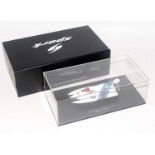 A Spark Models 1/43 scale resin model of a Martini Racing F1 1984 power boat model No. S2303