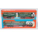 A Tekno 1/50 scale Eddie Stobart related road haulage diecast group to include a Scania T-cab