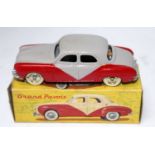 A CIJ of France No. 3/52 Renault Fregate saloon comprising of grey and red body with spun hubs and