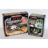 A Star Wars Return of the Jedi boxed General Mills vehicle group to include Scout Walker Vehicle and