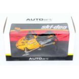 An Auto Art Contemporary series model No. 79811 1/12 scale model of a Ski-doo MXZ700 snowmobile,