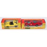 A Corgi Toys Whizz Wheels boxed diecast group to include a No. 385 Porsche 917 finished in red