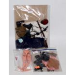 A collection of Action Man outfits, accessories and limbs, to include French Foreign Legion (2nd