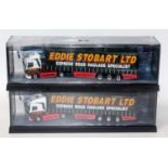 A Corgi Modern Trucks Eddie Stobart and related plastic cased diecast group to include a No. 75201