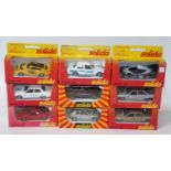 Nine various boxed as issued Solido 1/43 scale diecasts to include a Porsche 935, a Peugeot 505