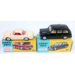 A Corgi Toys boxed diecast group to include a No. 239 Volkswagen 1500 Karmann Ghia, finished in