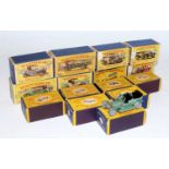 One box containing 15 boxed Series 1 Matchbox Models of Yesteryear diecasts, all housed in