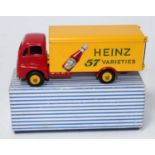 A Dinky Toys No. 920 Heinz 57 Varieties guy delivery van, comprising of red cab and chassis with