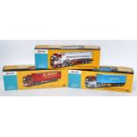 A Corgi 50th anniversary release 1/50 scale road transport diecast group, three boxed examples all