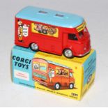 A Corgi Toys No. 426 Chipperfields Circus Mobile Booking Office, comprising red and blue body with