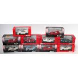 A Model Best boxed 1/43 scale diecast racing car group, various manufacturers, examples to include a