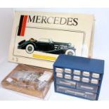 A Pocher kit No. K/74 1/8 scale plastic white metal and resin kit for a 500K-AK Cabriolet 1935