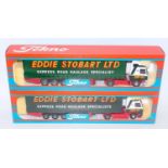 A Tekno 1/50 scale Eddie Stobart Limited road transport diecast group to include a No. 74 British