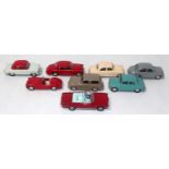 Eight loose vintage Corgi Toys diecasts all in original condition with very minor playwear, all