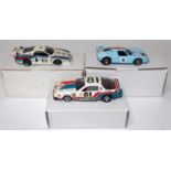 A Tenariv BAM & Automany 1/43 scale white metal and resin kit built and motor sport car group to