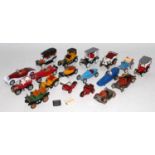 One tray containing a quantity of various loose continental diecasts to include Rami, JMK and